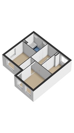 Floorplan - Burgemeester Dolmanslaan 1, 3604 CA Maarssen